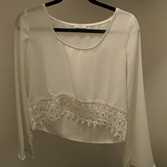 Bell sleeved crop top - Picture 1 of 1